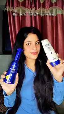 Dry hair days are over! 💙✨ Loving how soft, smooth & shiny 