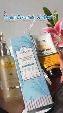 Vanity essentials, no doubt. 💙✨ My skin barrier's everyday 
