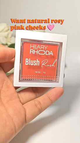 A little blush, a lot of glow. 🌸💖" Natural, soft, and effo