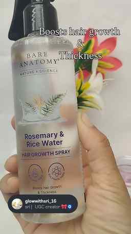 Tired of hair fall & hair thinning use this hair growth spra