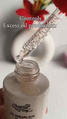 Chemist at play acne control face serum💖♥️
 2%salicylic aci