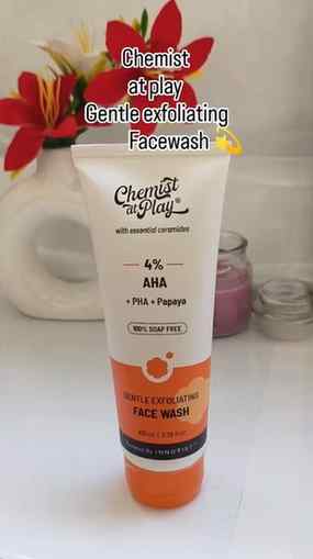 Comment for the Link 🖇️ 
Chemist at play gentle exfoliating