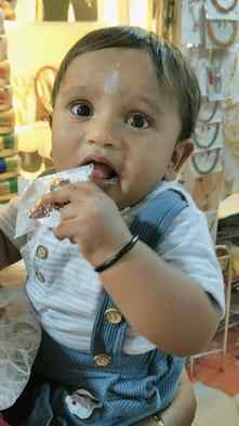 പൊട്ടു തൊട്ട പൊന്നുമണി 🥰 #babyboy #myworld🌎 #motherhood #i