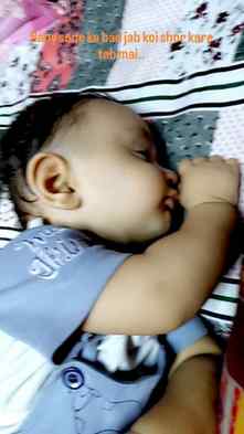 Protect the peace at all cost
#BabySleeping#MomMode