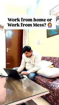 Work from home or work from mess? 🤫 I think every wife can