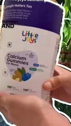 Strong bones, happy days! Adding Little Joys Calcium Gummies