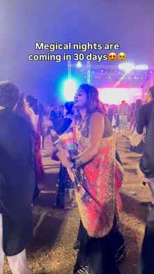 ✨ The countdown to nine nights of devotion, dance & dandiya