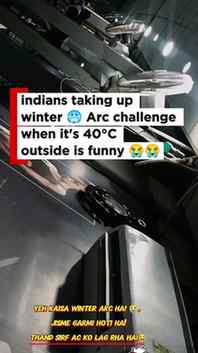 Winter Arc walo kaisa chl rha hai tumhre yaha😭

Indians doi