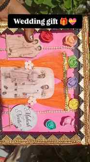 Diy handmade wedding gift for Bhai & Bhabhi💗✨#diy #handmade