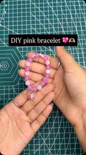 Week 3 pink theme jewellery challenge ππ«Άπ»#beadsnfashion #