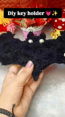 Diy handmade bat key holder πβ¨#diy #viral #instagram #viral