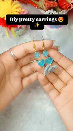 Week 4 blue theme jwellery challenge πβ¨#beadsnfashion #bead