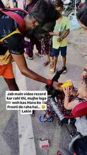 Jahan hum sirf ek pal dekhte hain, woh usmein bhi Bhagwan de