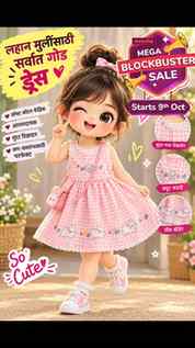 “Pink dress + cute bunny details = Little Princess vibes! 🐰