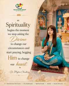 There comes a point in every spiritual journey when we reali