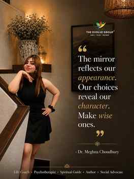 The mirror reflects our appearance.
Our choices reveal our c