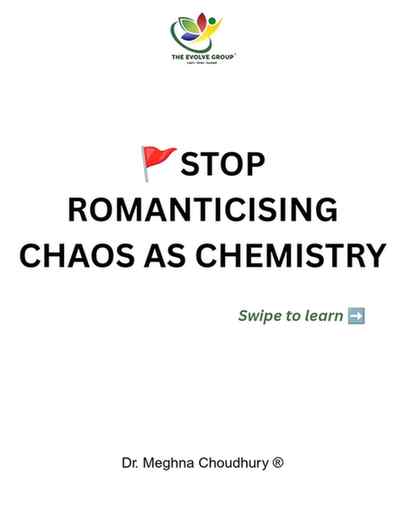 Have you ever mistaken anxiety for chemistry?
Sometimes wha