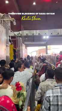 🙏✨ Darshan at Khatu Shyam Ji Mandir & Shyam Kund ❤️🚩
‎
‎Ja