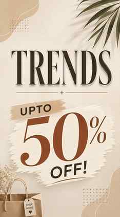 Wait… this deal is too good to miss 🤯✨
At TRENDS, get Buy 1