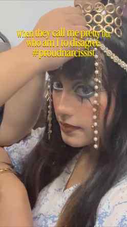 BTS of my recent look!!
Hair and Accessories done by @_tahir