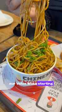 Cravings on, budget safe! 🥟🍜❤️
Chinese Wok’s Everyday Valu