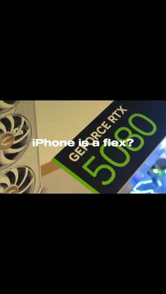 iPhone flex ends when the game launches 😉
.
.
[CustomPC, Nv