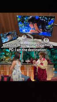 Laptop is portable 💻 PC is memorable 🖥️😮‍💨
.
.
.
[SetupG