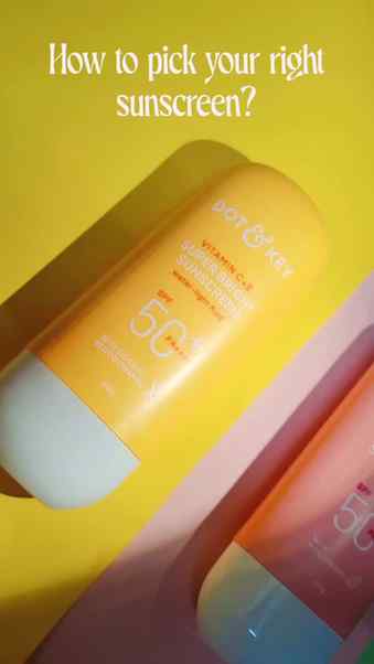How to pick your right sunscreen?
Four sunscreens, four mood