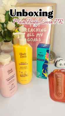 Unboxing Plum Body Lovin PR ❤️❤️
#skincareroutine #plum #g
