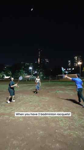 Badminton Jugaad 101! ππΈβ€οΈ
#badminton #badmintonlovers #b