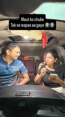 Maar khane se bach gaya ππ
[cute couple, funny, relatable
