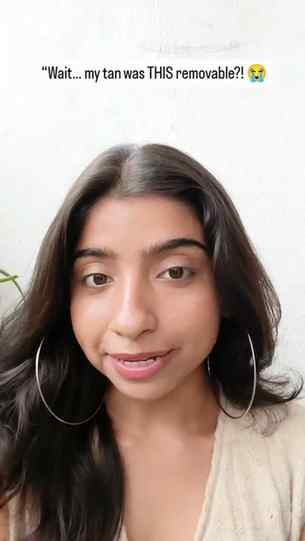 POV: You thought your tan was permanent… until you tried thi