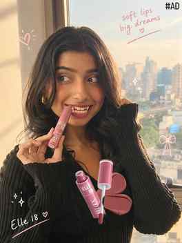#AD
Elle18 matte max lipstick 💄
Shade:- Honey Nude
MRP:-