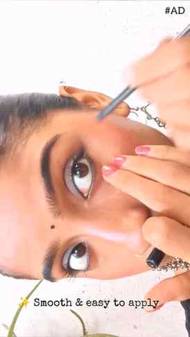 #AD Smokey eyes, bold vibes 🖤✨
Elle 18 Eye Drama Kajal
Sh