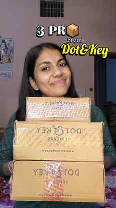 Shocking:3 PR 📦 from @dotandkey.skincare 

(PR,Collab, coll