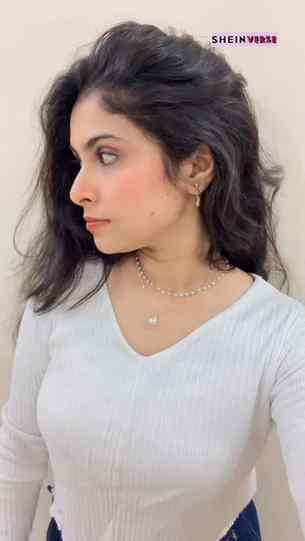 ❤️
Trendy necklace collection of SHEIN🩵
SHEIN pearl necklac