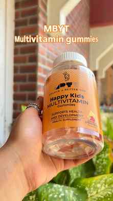 💕
Multivitamin happy kids Mbytgummies 
Lemon& strawberry fl