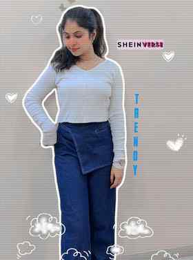 💙
This denim is trendy, comfortable & stylish with affordab