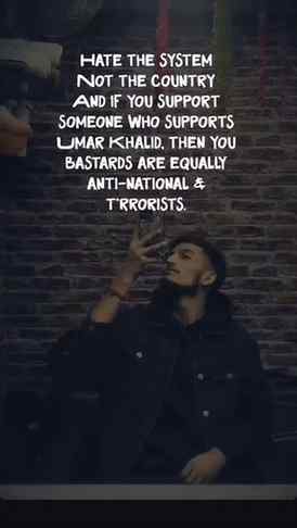 Hate the system when it fails. Love the country enough to de
