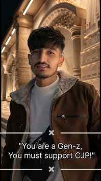 Gen-Z? Support CJP? Meanwhile, the ideology I support: Bhaga