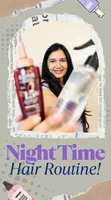 Trying to make my night hair-care routine a non-negotiable.
