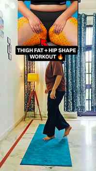 🔥 THIGH FAT & HIP SHAPE WORKOUT | LOWER BODY EXERCISES FOR
