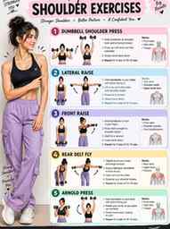 TOP 5 SHOULDER EXERCISES 💪
Build Stronger, More Defined Sho