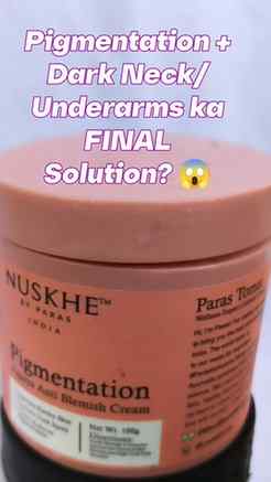 Patchy skin aur kaale underarms ki wajah se sleeveless pehen