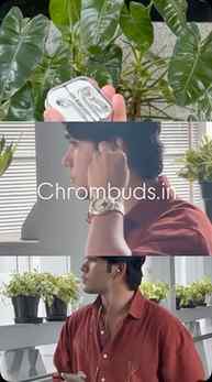 Meet my new audio companion from @chrombuds.in sleek design,