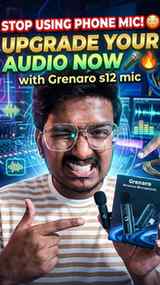 Stop Using Phone Mic! 😳 Upgrade Your Audio NOW 🎤🔥 : GRENA