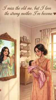 Looking into the mirror and seeing two lifetimes of love. I 