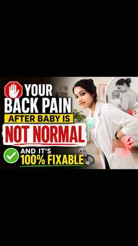 Nobody told me postpartum back pain was THIS real. 🩺

Carry
