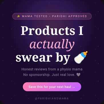 As a physiotherapist — I read every single ingredient before
