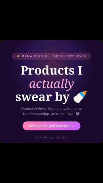 As a physiotherapist — I read every single ingredient before
